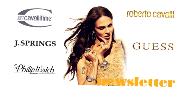 Guess, J. Springs by Seiko, Just Cavalli Time, Philp Watch, Roberto Cavalli
