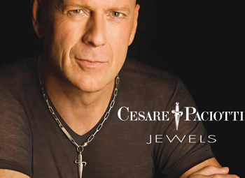 BRUCE WILLIS per Cesare Paciotti Jewels