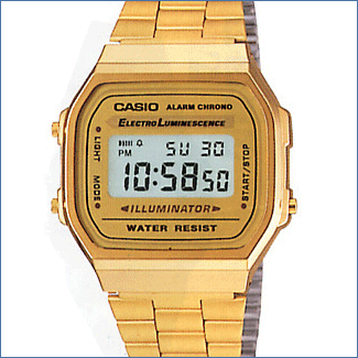 casio a158 a168